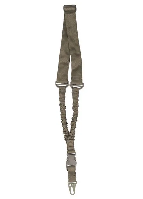 Mil-Tec (Germany) Basic Sling W. Bungee 1-POINT · Verde / OD