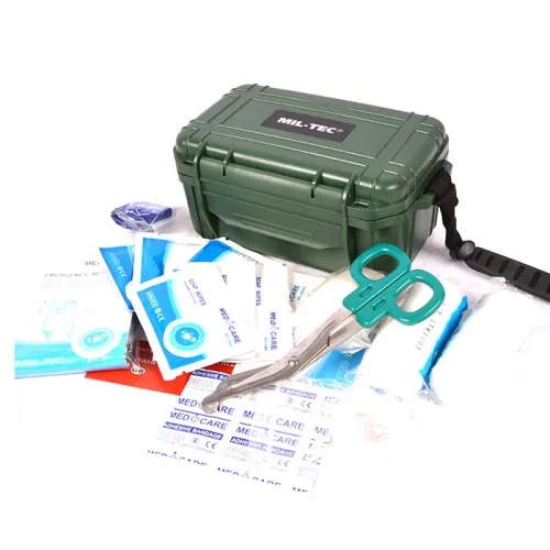 Mil-Tec (Germany) First Aid Kit Waterproof · Verde / OD