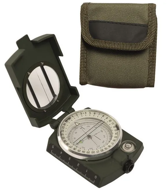 Mil-Tec (Germany) Army Metal Compass with Case