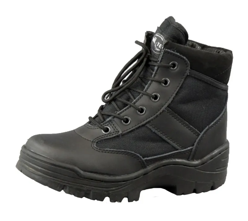 Mil-Tec (Germany) Security Low Boots · Negro
