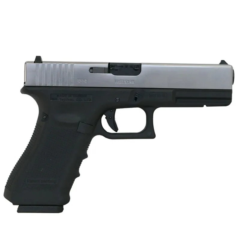 WE Airsoft G17 · Plata