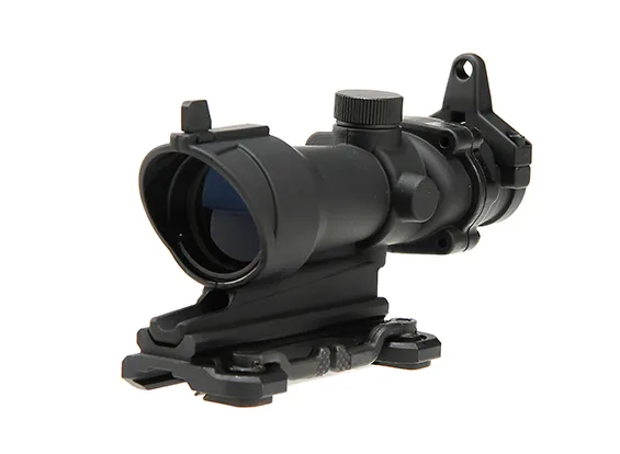 Element ACOG 4×32 Scope with QD Mount · Negro