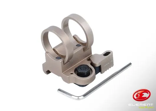 Element LaRue Tactical Inline Flashlight Mount(1.040″) · Tan / FDE
