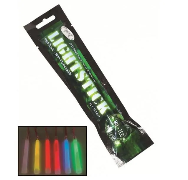 Mil-Tec (Germany) Lightstick 1,5x15cm · Blanco