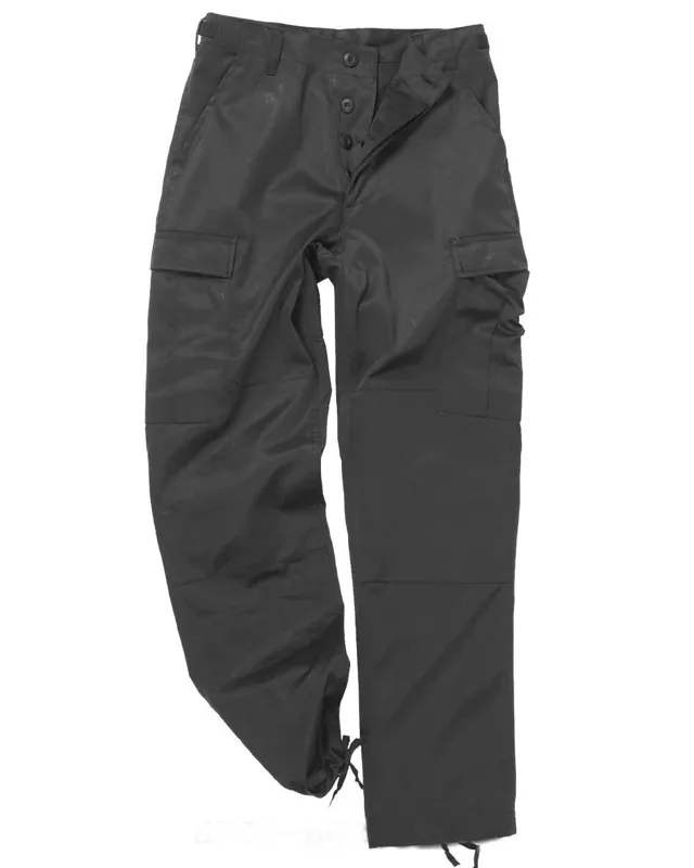 Mil-Tec (Germany) Bdu Combat Trousers · Negro