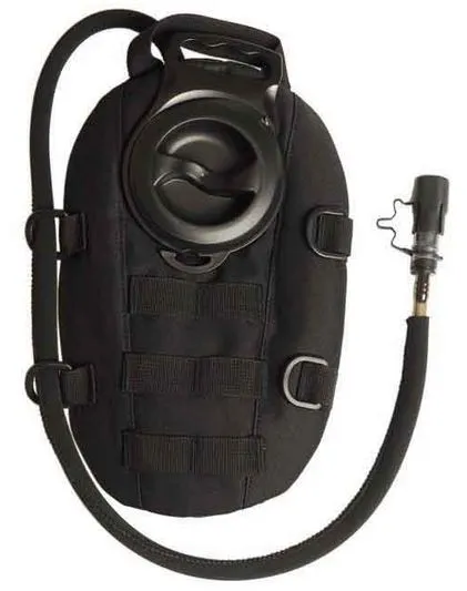 Mil-Tec (Germany) Hydration Pack Oval 1,5L · Negro