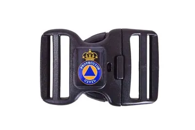 Hebilla Proteccion Civil con Seguridad para Cinturón
