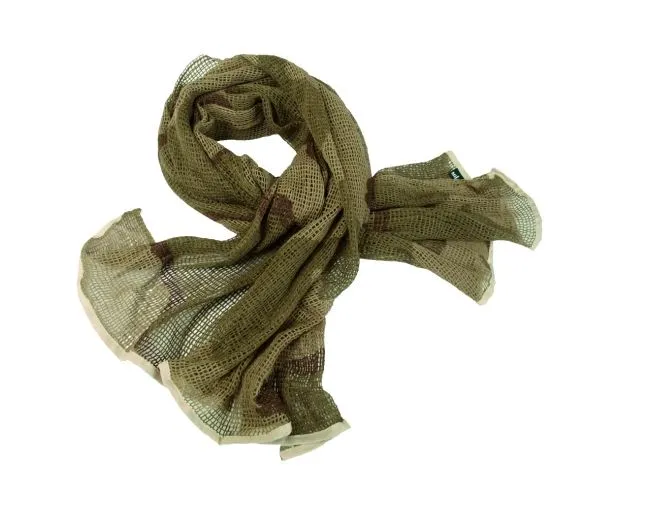 Mil-Tec (Germany) Net Scarf · Tan / FDE