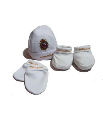 Ropa Bebe Policía Nacional Lote Completo