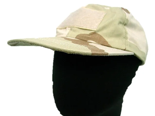 MIC (China) Velcro Patch Military Cap · Tan / FDE