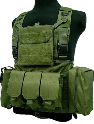 Versatile Assault Military Plate Carrier Tactical Vest (600D) - MIC (China)
