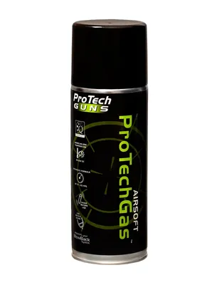 Pro Tech Green Gas 400ml – New Formula - Pro Tech Guns (Poland)