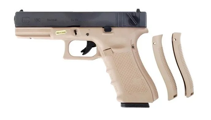WE Airsoft WE G18C Gen4 · Tan / FDE