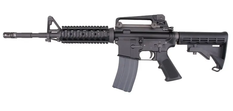 WE Airsoft M4 RIS Gbr · Negro