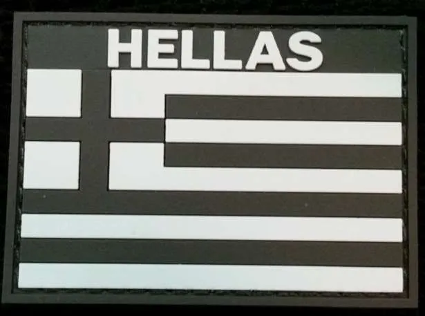 MIC (China) PVC Greek Flag(Hellas) – Low Visibility