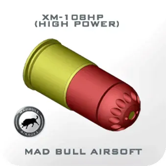 XM-108HP 108 rds High Power Grenade - Madbull