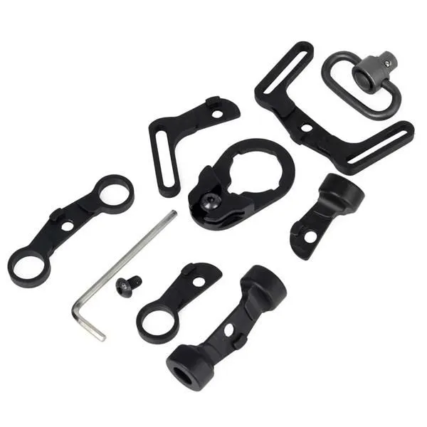 Element Multi-Function Sling Swivel M39 for AEG · Negro