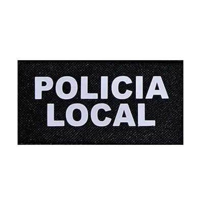 Vigilante Local Trasero con Velcro