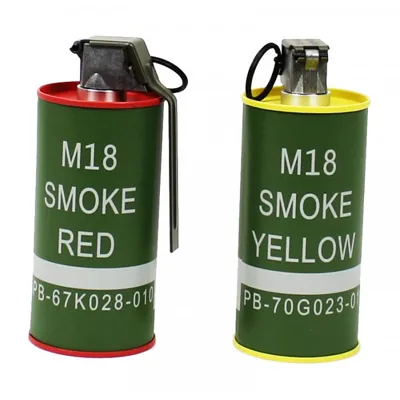 M18 Smoke Grenade BB Can Set / (1500BBs) - G&G Armament