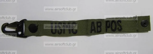 MIC (China) Blood Type Identification Strap AB POS