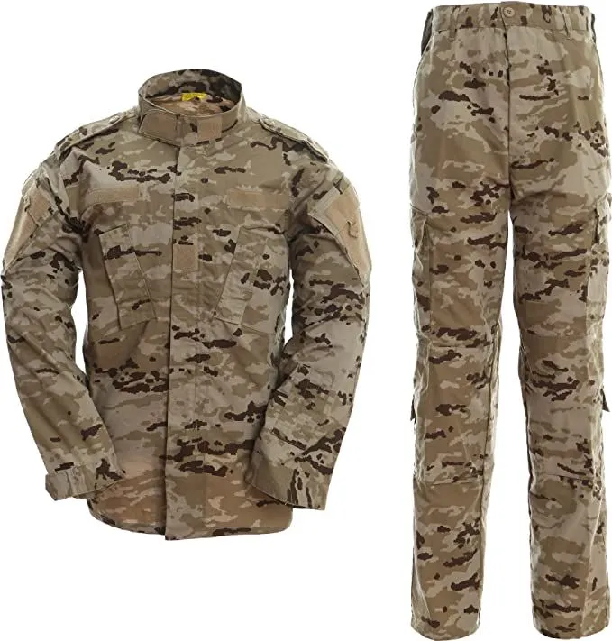 Traje Militar Ejército Español · Arido pixelado