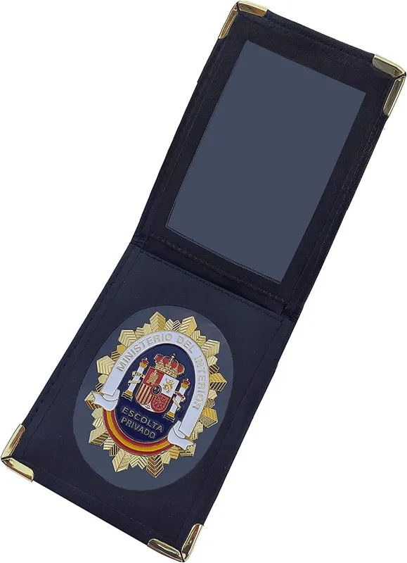 Cartera Escolta Privado Nueva Placa