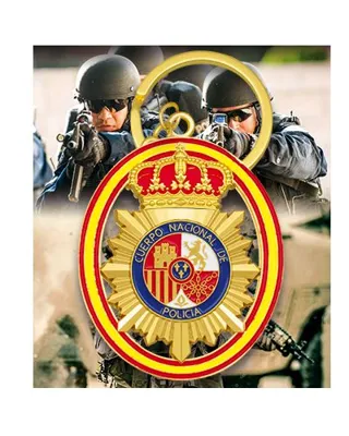 Llavero Policía Nacional
