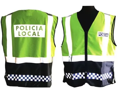Policia Local Reflectante Alta Visibilidad