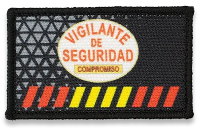 Vigilante Seguridad con Velcro