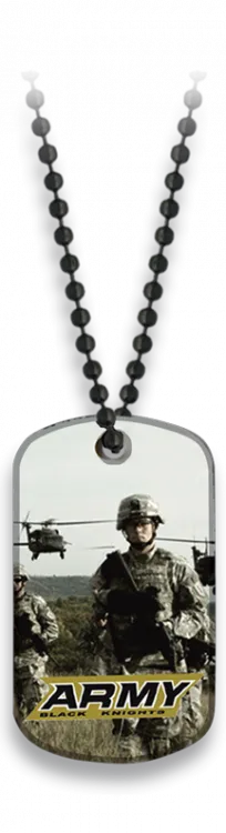 Placa Army con Cadena