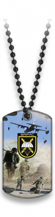 Placa Bripac Brigada Paracaidista con Cadena