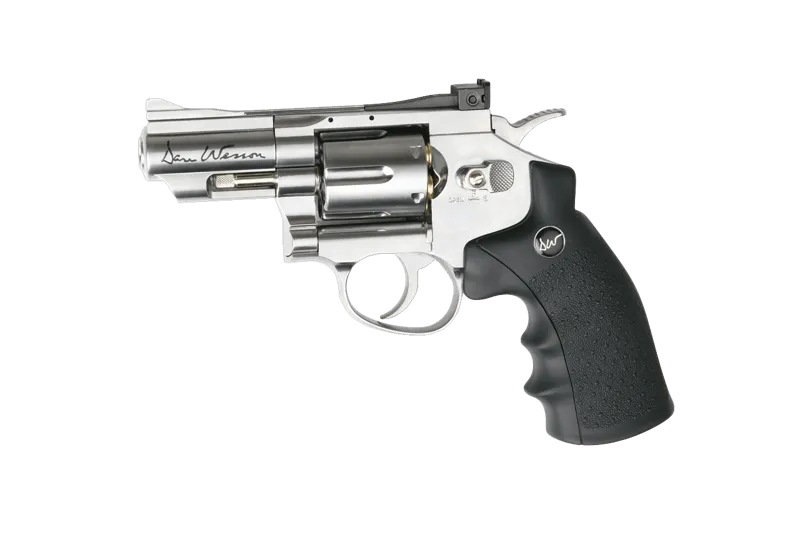 Αεροβολο Dan Wesson 2,5″ Περίστροφο, Ασημένιο