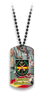 Placa Legión Española con Cadena
