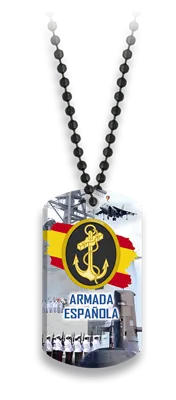 Placa Armada Española con Cadena - Albainox