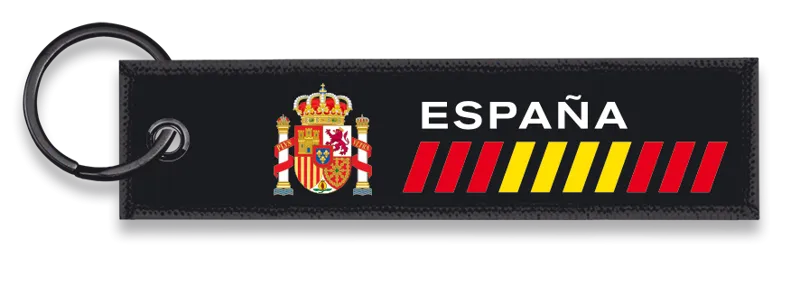 Llavero España Táctico Todo Color