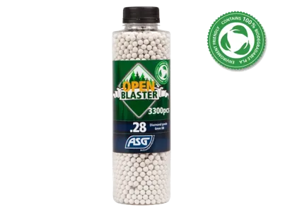 Μπιλιες Soft Open Blaster 0.28g / 3300PCS