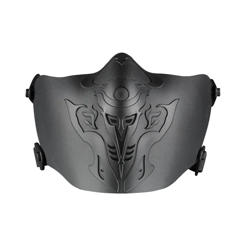ΜΑΣΚΑ Soft, Half Face · Negro