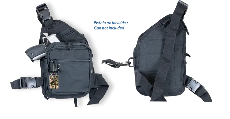 Τσαντάκι Ώμου Sling Bag pour Gun · Negro