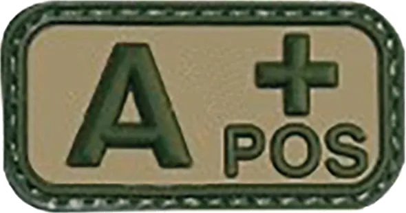Blood A+ Patch, Βέλκρο
