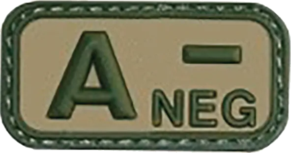Blood A- Patch, Βέλκρο