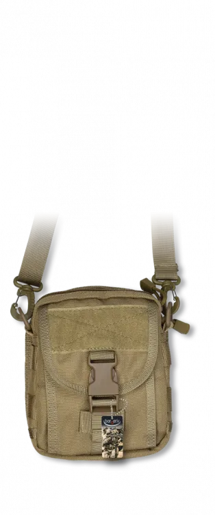 Τσαντάκι Ώμου Tactical, MOLLE,, 34895-CO · Coyote