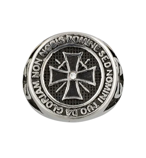 Δαχτυλίδι Templar Cross Ring. Size O20