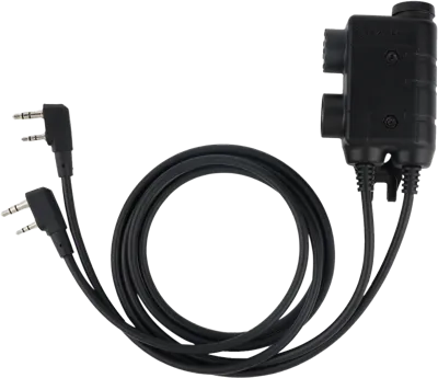 Διακόπτης PTT Για Ωτοασπίδες,M56-KEN, 2 x Kenwood/Baofeng, Standard