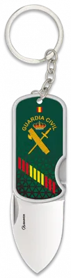 Llavero Guardia Civil Navaja 3D y Clip - Albainox