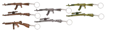 Μπρελοκ Assorted Colours Weapons Key-Rings, 16244