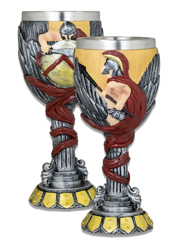Ποτηρι Διακοσμητικο TOLE10, Spartans Sword+Shield, 39761