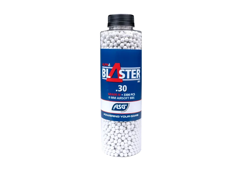 Μπιλιες Soft Blaster Alpha BBs, 0.30g, 3300 Pcs, Μπουκάλι