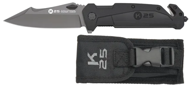 Σουγιάς Rubber Pocket Knife. Titanium Coated, 25241