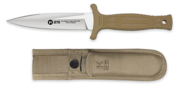 Μαχαιρι Boot Knife. CNC. Sheath, 32822 · Tan / FDE