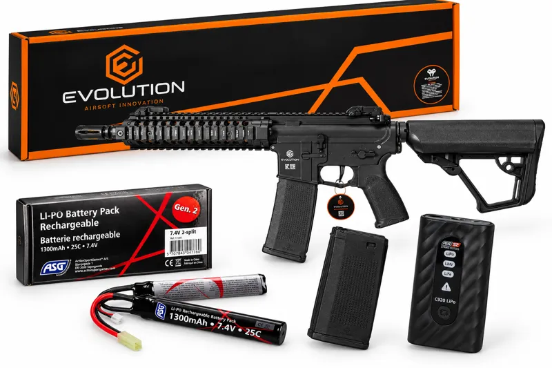 Πακετο ΟΠΛΟ Soft Recon MK18 Mod. 1 10.8”, MH-3000+Μπαταρια+Φορτιστή+Extra Γεμιστηρα 140D